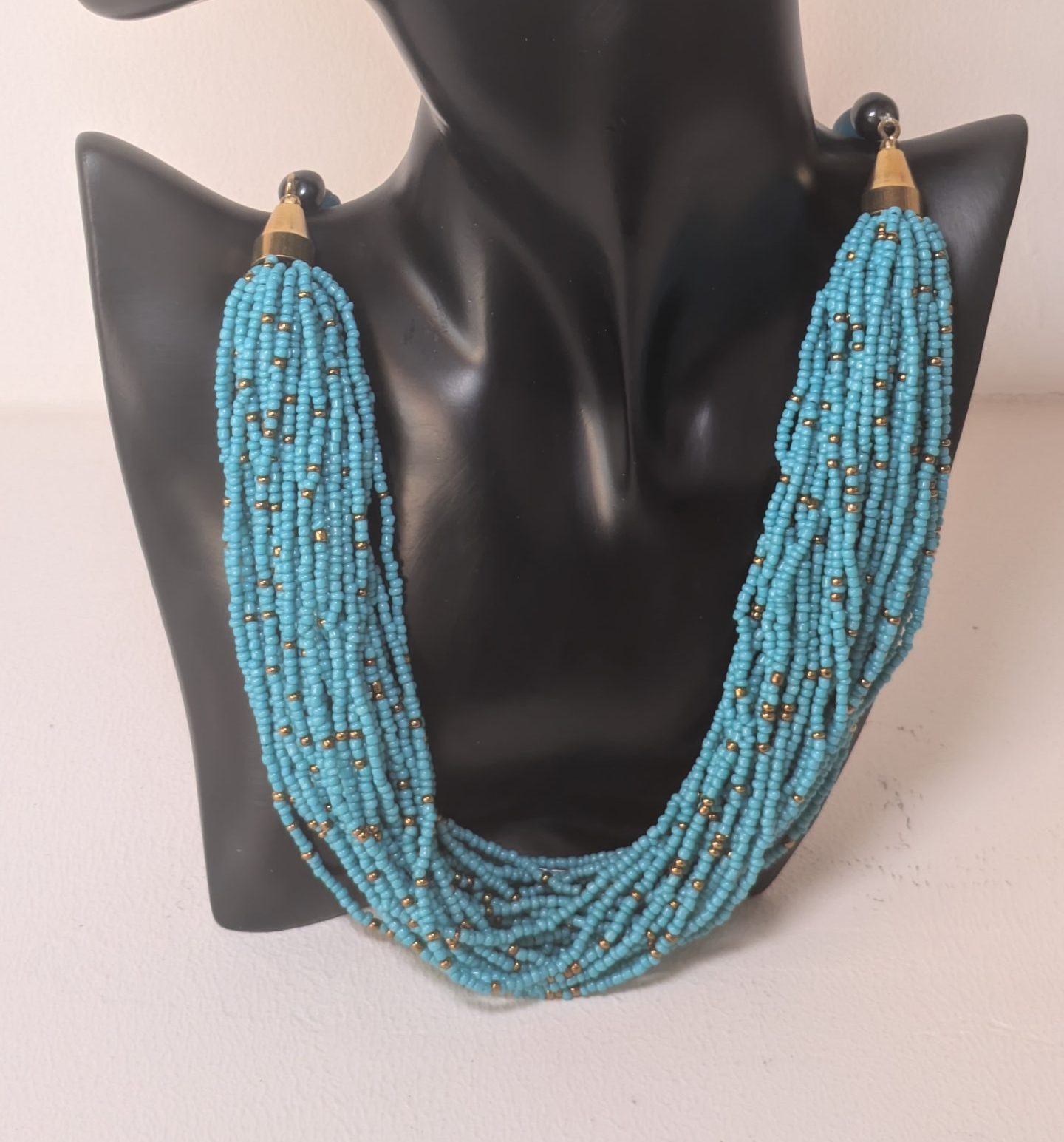 Rocailles Halskette mit Glasperlen